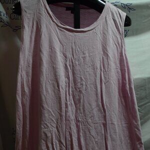 Arna York Collection, Pink High/Low, Sleeveless Tank, Size 30/32